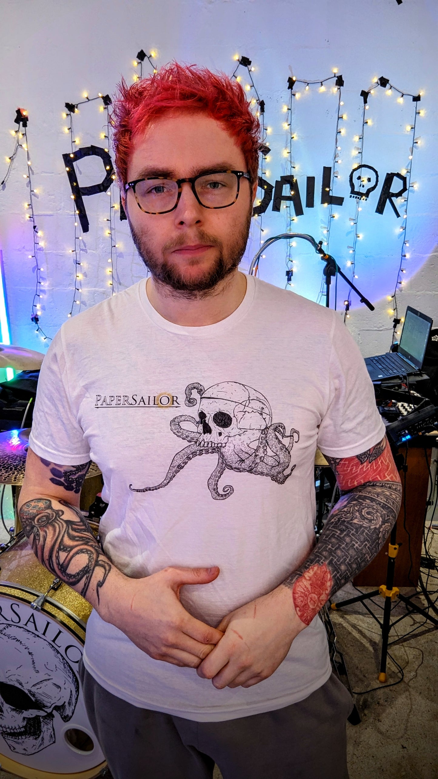 PaperSailor | Octo-Skull T-shirt