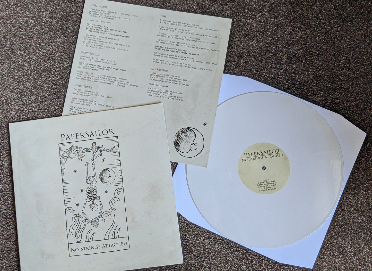 PaperSailor | No Strings Attached Vinyl - LIMITED EDITION